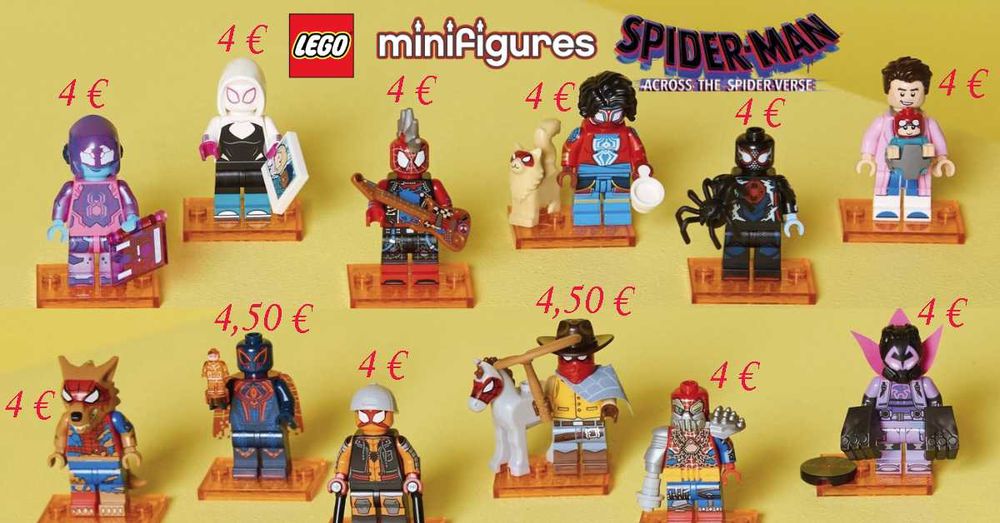 НОВИ LEGO колекционерски минифигурки 71050 - Спайдърмен