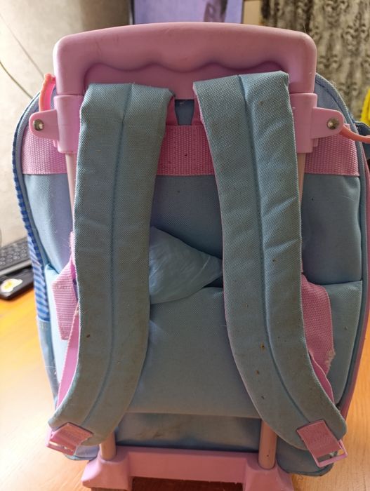 Продам рюкзак на колёсах для девочки