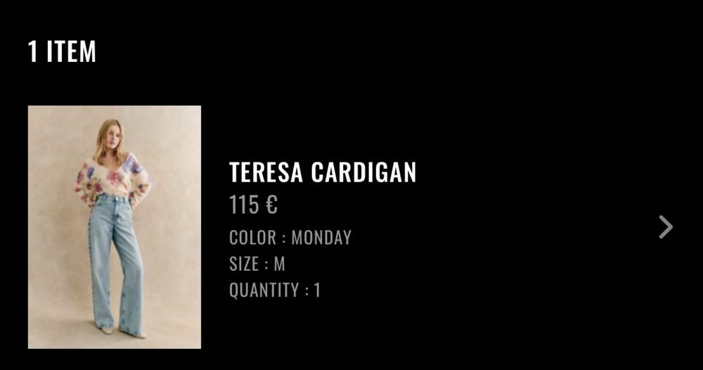 Флорална жилетка Sezane Teresa