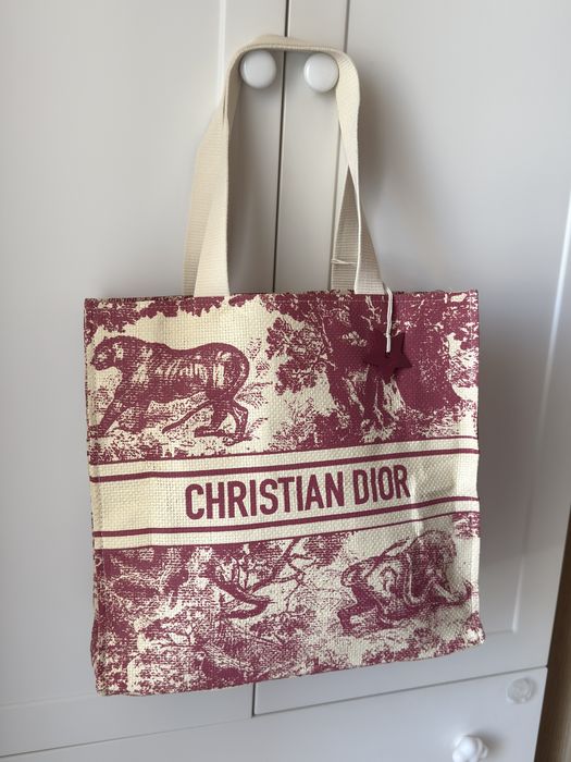 Плажна чанта от рафия DIOR
