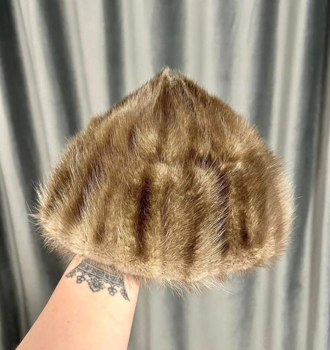 Caciula blana naturala