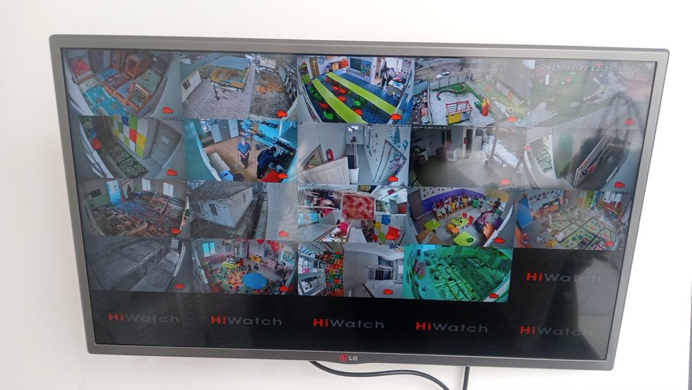 Установка камер видеонаблюдения