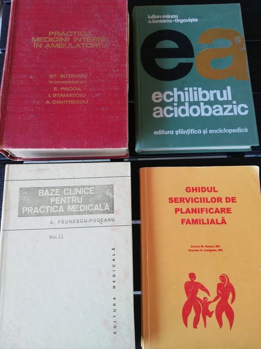 Lot 25 Cărți Medicina  Diverse anii 70-80