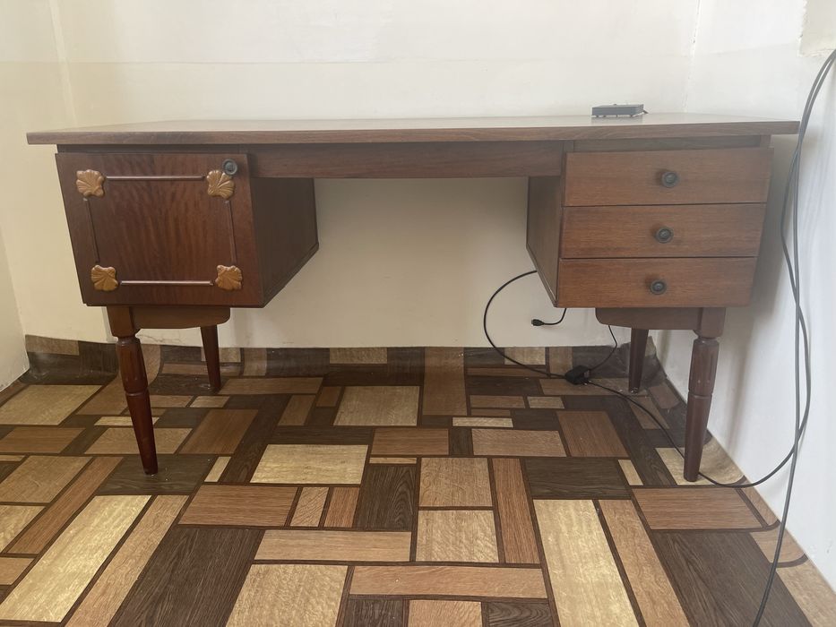 Стол письменный, дубовый