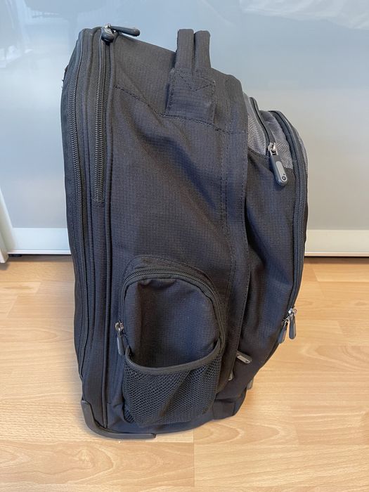 Rucsac pentru laptop Samsonite cu roți, negru