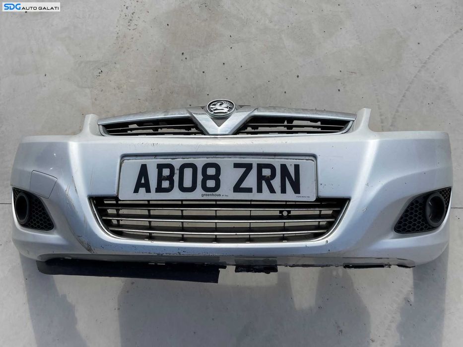 Bara Spoiler Fata Completa cu Grile si Proiectoare Opel Zafira B Facelift 2008 - 2015 Cod 13247273 [Z0104]