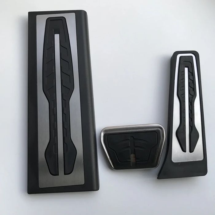 Set pedale pedalier auto ornamente automata M inox Bmw X3 G01 G20 G21