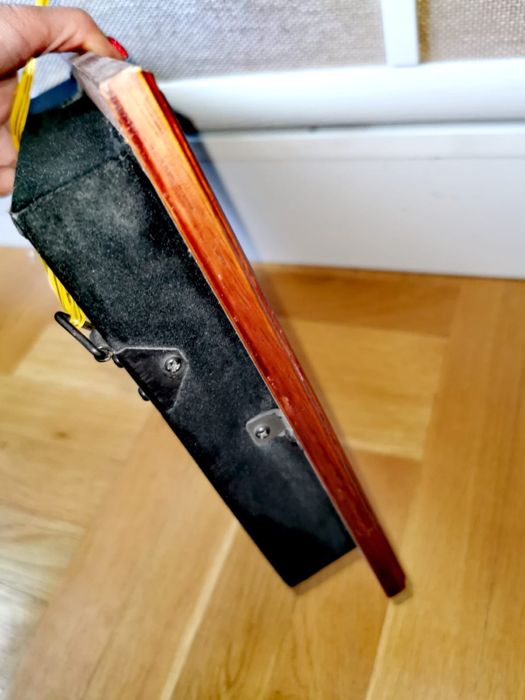 Антикварна тенис картина плакет витрина тенис ракета 1880 - 1950г.