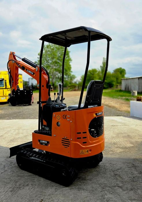 Miniexcavator Lubeck W 100, 1 tonă~Nou~