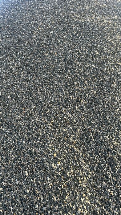 Piatra sparta - concasata din bolovani de rau