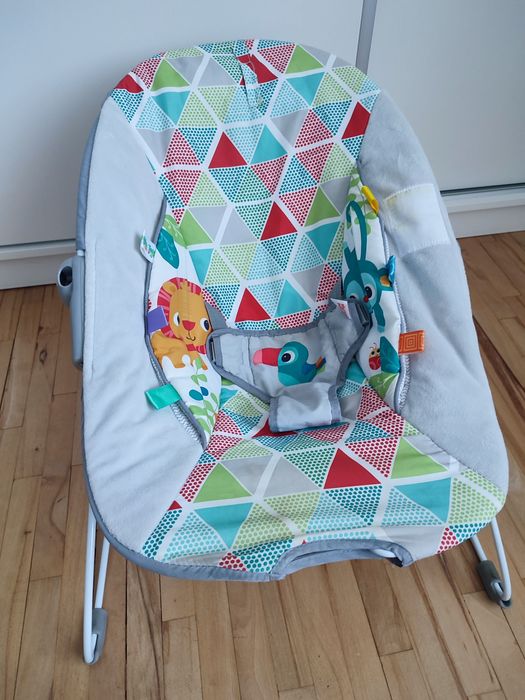 Bright Starts - Бебешки вибриращ шезлонг с мелодия