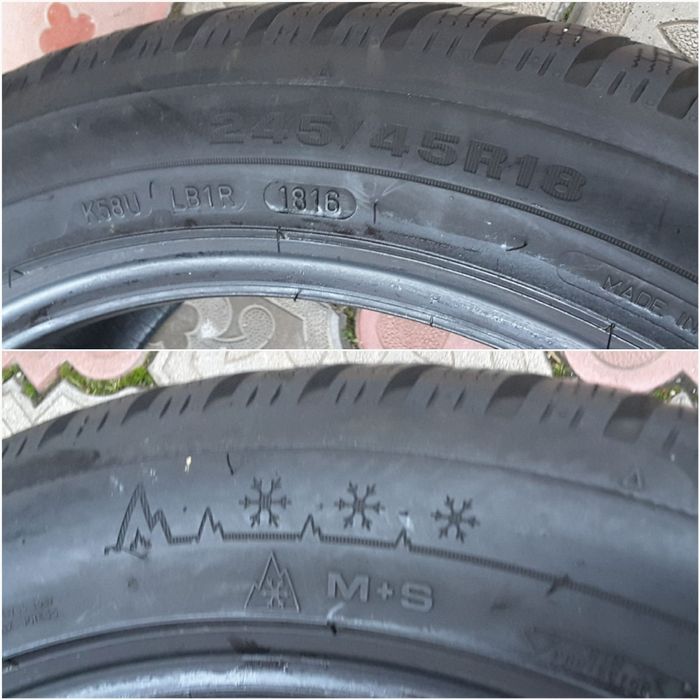 cauciucuri, anvelope de iarna 245 45 18 Dunlop