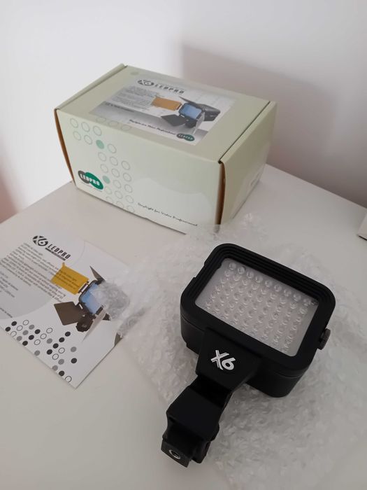 Lampa LedPro X6 foto video