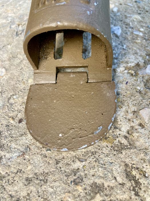 Стар алуминиев пепелник БДЖ