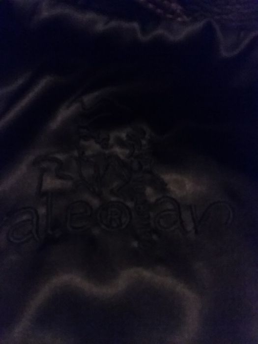 Haina de dama din piele naturala