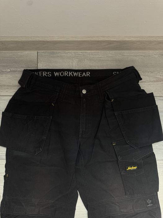 Мъжко! Нови оригинални работни панталони Snickers 3214 AllRoundWork Stretch Trousers