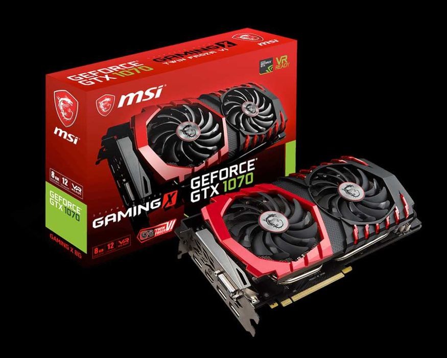 видеокарта MSI GTX1070 - 8Gb