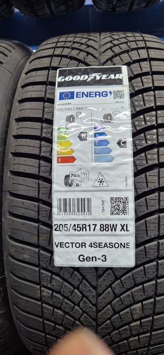 205 45 17 Goodyear Allseason, depozit de anvelope noi și second-hand Constanța.