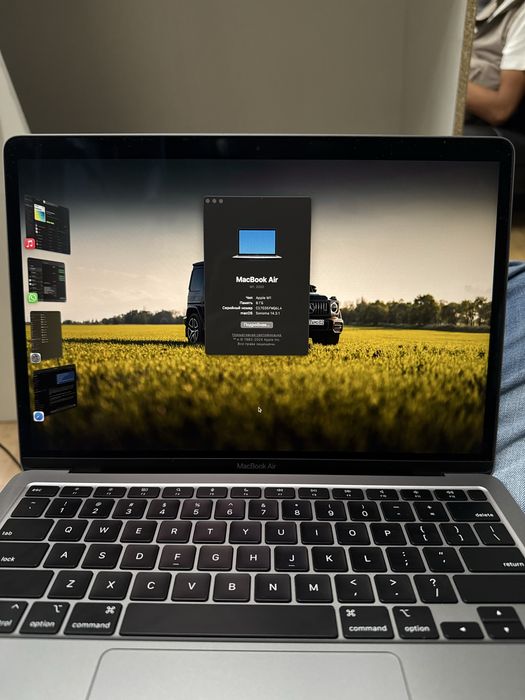 macbook m1 2020 года 256gb