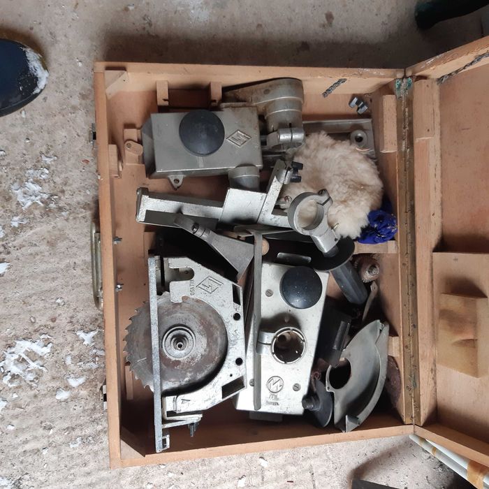 Куфар с приставки бормашина Елтос