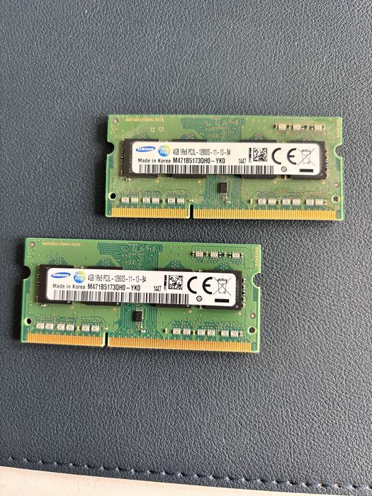 RAM памет за лаптоп 2x4GB DDR3