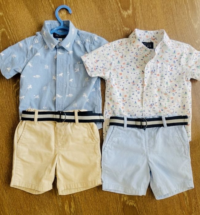 Летняя одежда на мальчика 2 года (бренды Children’s Place / Zara)