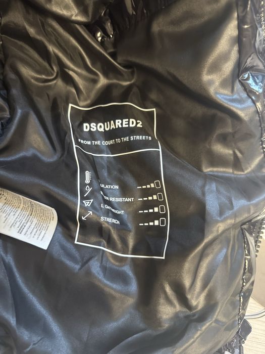 Geaca lucioasa  barbati  DSQ2