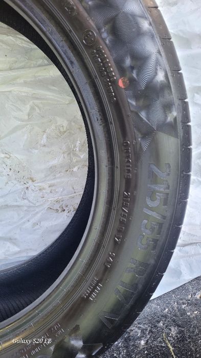 215/55/17  Continental