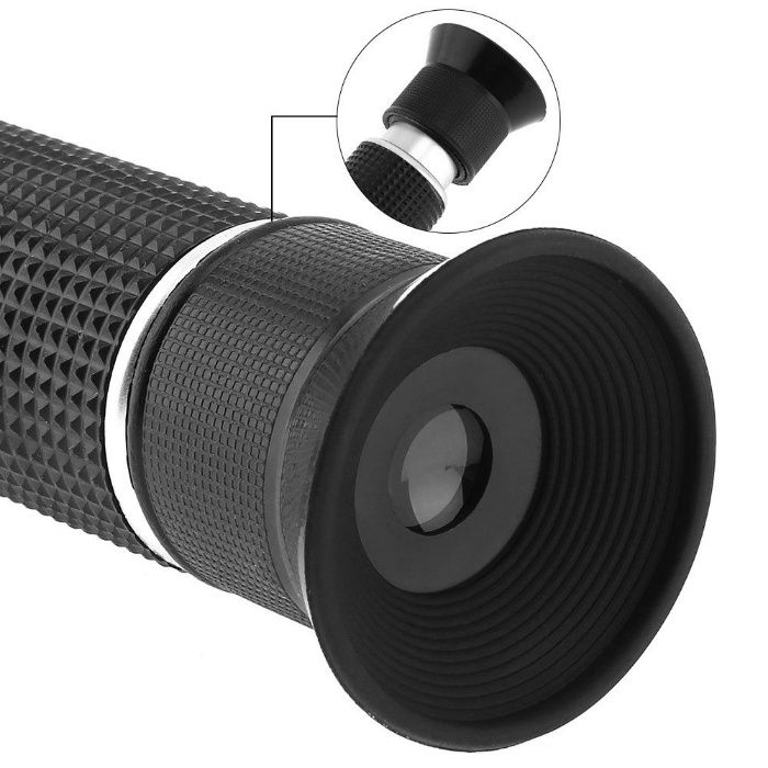 Refractometru pentru masurare alcool tuica /palinca / 0 - 80 vol