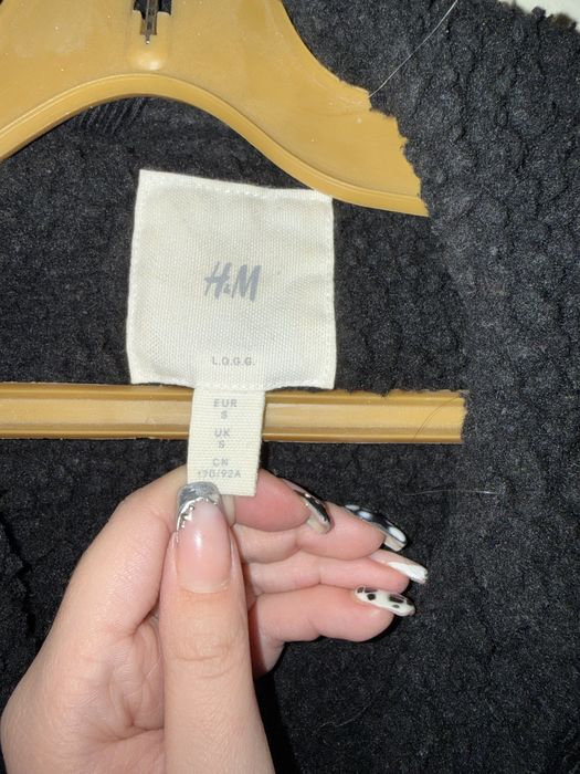 H&M L.O.G.G. кадифено яке с топла подплата – размер S