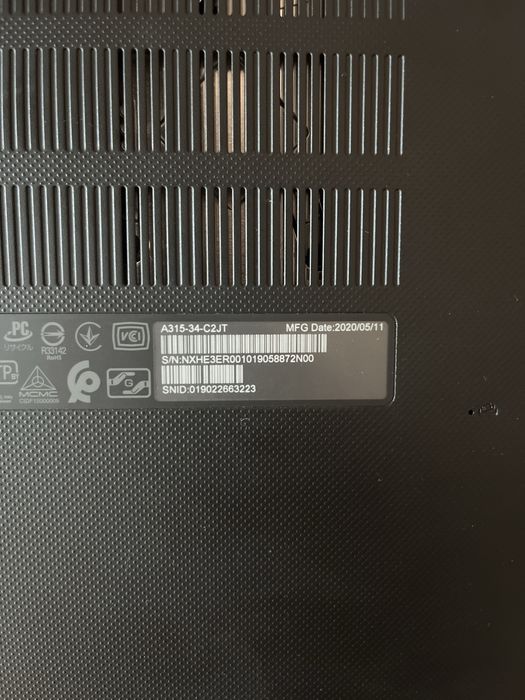 Acer Aspire 3 + мышка в подарок