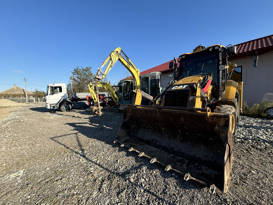 Inchiriere miniexcavator , buldoexcavator