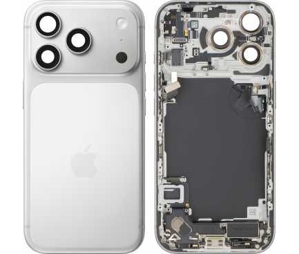 Carcase Apple Iphone 17 pro / 17 pro max - silver - orange - blue - impecabile