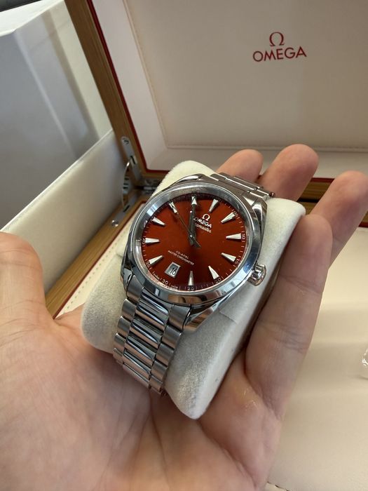 Omega Aqua Terra 38 Terracotta – Full Set – гаранция до 2029