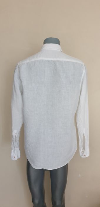 Hugo Boss Relegant_6 Len Regular Fit Mens Size M / XL НОВО! ОРИГИНАЛ! Мъжки Ленени Ризи.