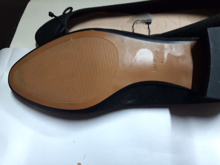 Туфельки Mango велюр