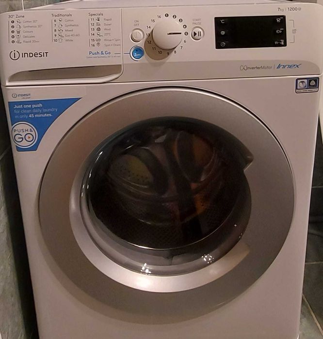 Mașină de spălat rufe INDESIT, 7 kg, 1200rpm