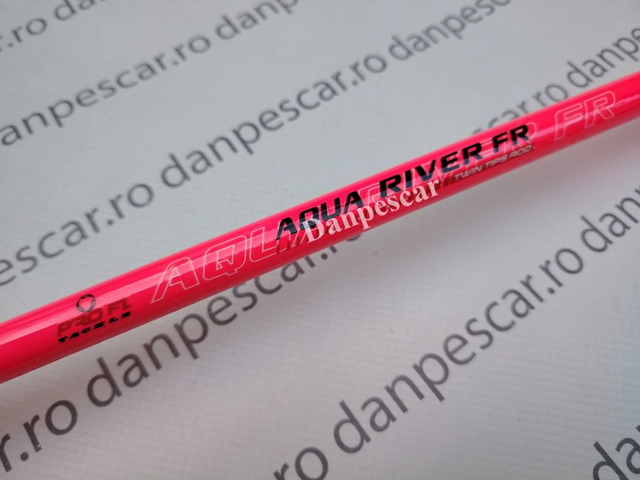 Lanseta carbon PROFL AQUA RIVER PINK Feeder 3 metri ACTIUME 200gr 3 VARFURI