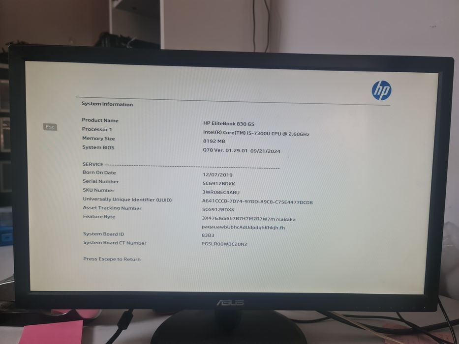 Vand placa de baza laptop HP EliteBook 830 G5