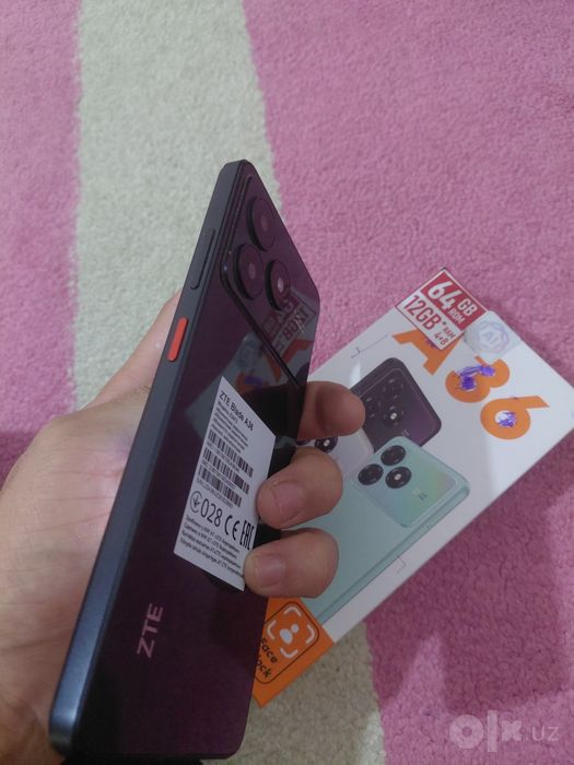Zte A36 64 xotira