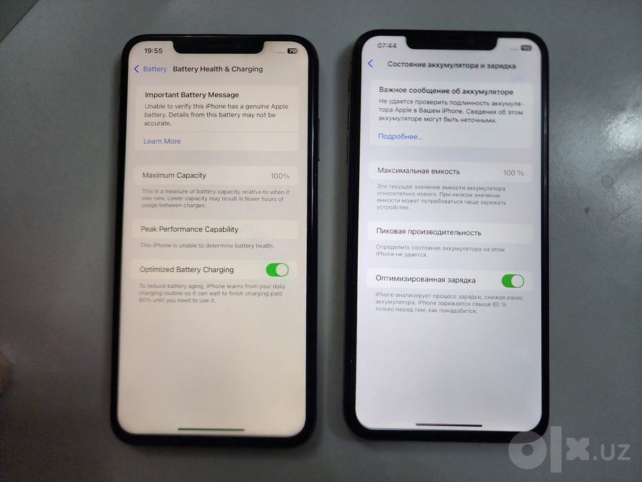 Iphone XS Max LL/A 512GB  Batareka 100% Uselenniy
