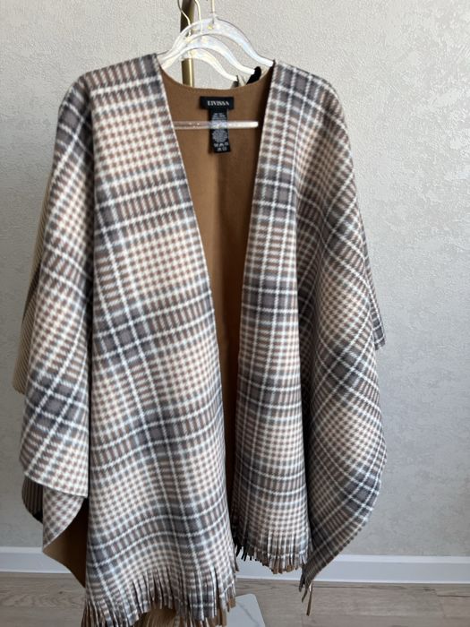 Женские пончо, двухсторонее