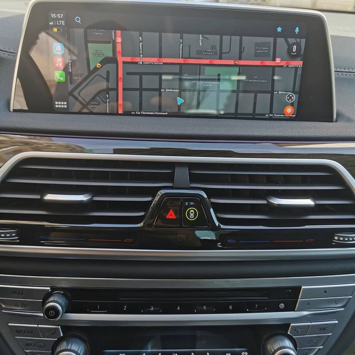 Активиране на Apple CarPlay BMW G05 G11 G12 G30 G31 F15 F16 F30 X5 X6