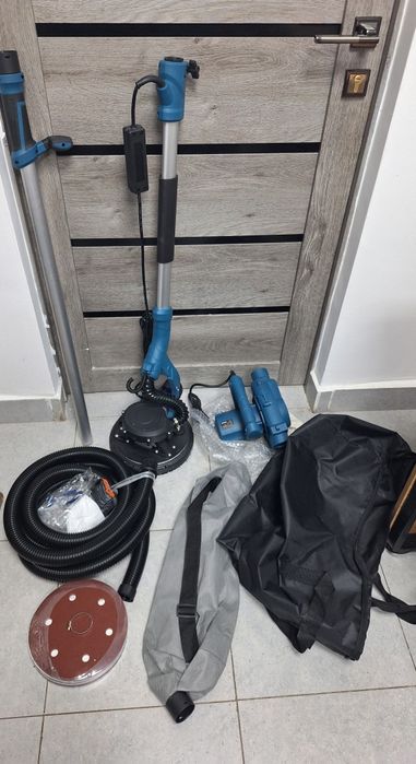 Шлифовальная машинка для стен и потолков с пылесосом