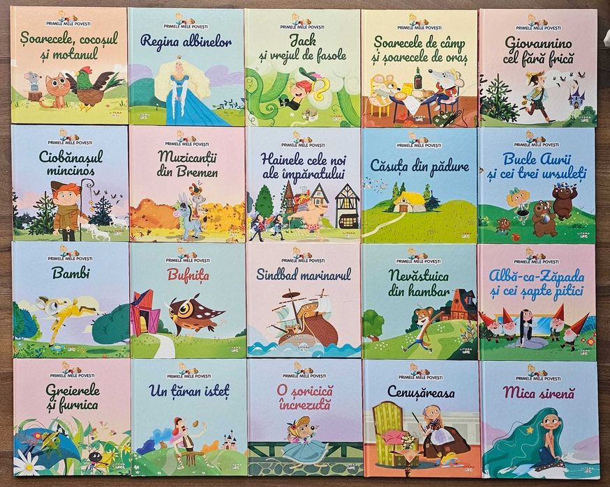 Colecție 83 cărți pentru copii – Primele mele povești – set