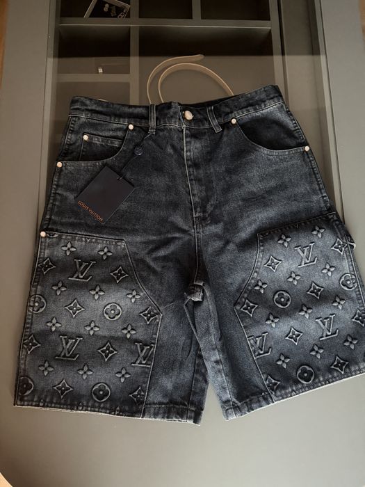 Louis vuitton къси дънкови панталони