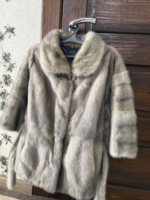 Норковая шуба . Рр 44