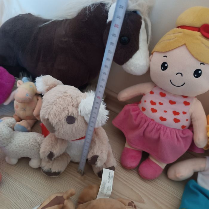 Поръчан! Голям лот плюшени играчки