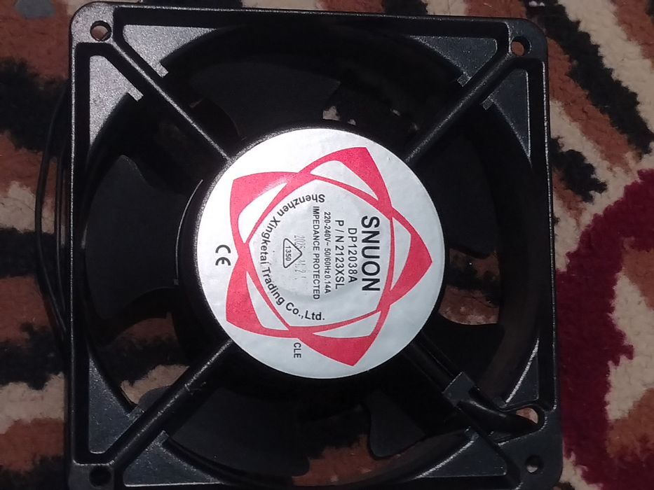 Кулер 220V новый