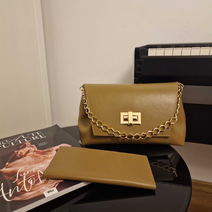 Geanta piele naturala